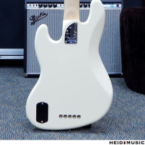 Fender American Deluxe Jazz Bass V - Floor Model (Olympic White) image 2
