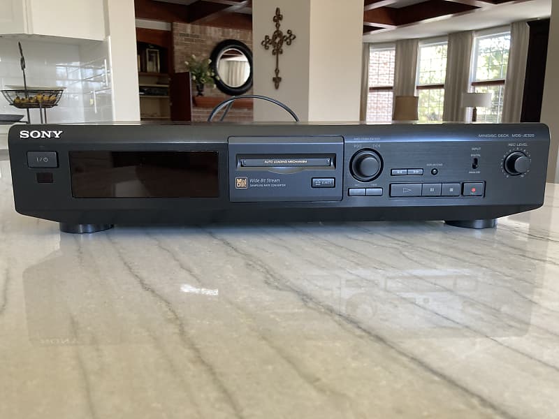 Sony MDS-JE320 Vintage Mini Disc Deck Player Powers On 2024 AS IS for Parts