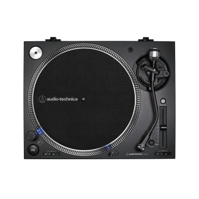 Audio-Technica AT-LP140XP-BK Direct-Drive Fully Manual DJ Turntable (Black) image 2