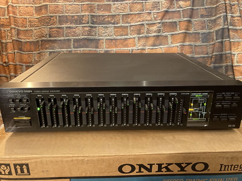 Onkyo EQ35 / Stereo Graphic Equalizer Reverb