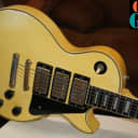 1974 Gibson Les Paul Custom 3 pickups aged Alpine White