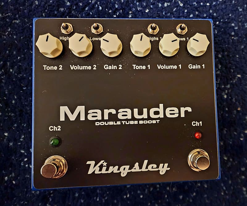 Kingsley Marauder Tube Overdrive Boost Pedal Reverb