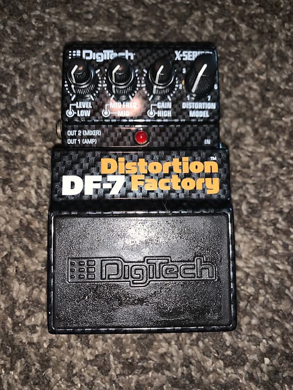 DigiTech df-7 Distortion factory guitar effects pedal