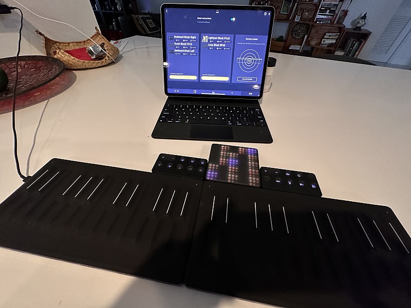 ROLI Songmaker Kit with Seaboard Block, Lightpad M, and Loop Block