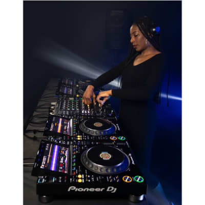 Pioneer DJ DJM-A9 4-Channel Digital Pro-DJ Mixer with Bluetooth (Black) image 13