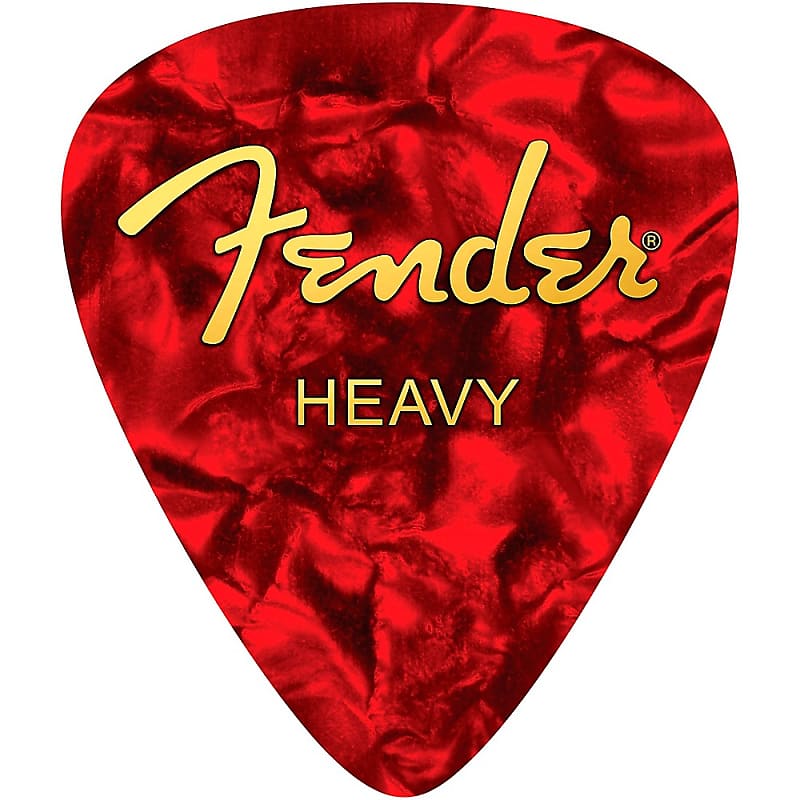 Fender Heavy Pick Mousepad Red image 1