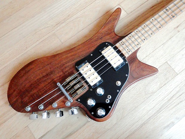 1970s Bunker Pro-Bass Vintage Electric Bass Guitar Pro Line Dimarzio w/ hsc image 1