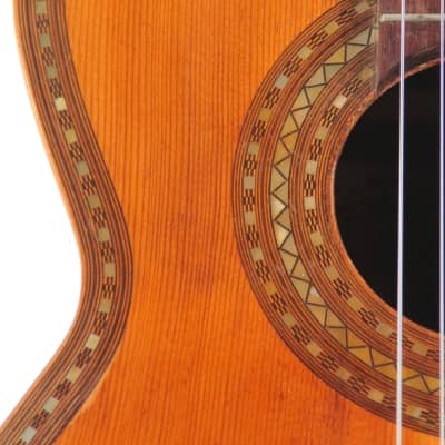Salvador Ibanez Torres style classical guitar ~1900 - truly an amazing sounding guitar - a real joy to play - check video! image 5