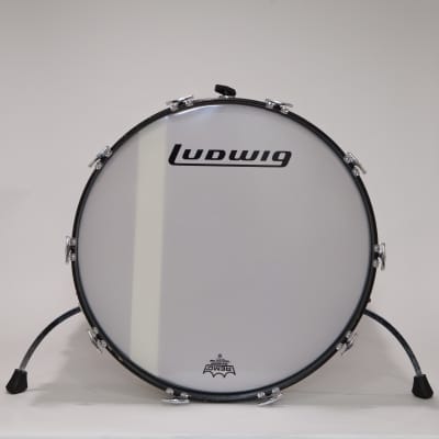 Ludwig Vintage Custom Drum Kit, Late 70s, 6-ply Maple/Poplar, White Cortex, B/O Badges with extras image 18