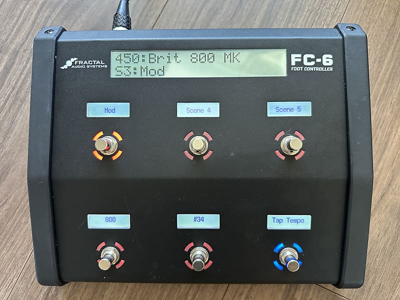 Fractal Audio FC-6 Foot Controller | Reverb