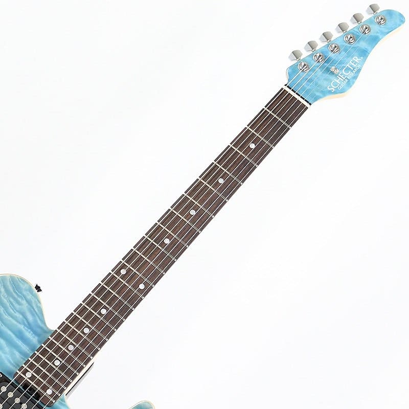 SCHECTER KR-24-2H-FXD (Aqua Blue/Rosewood) | Reverb