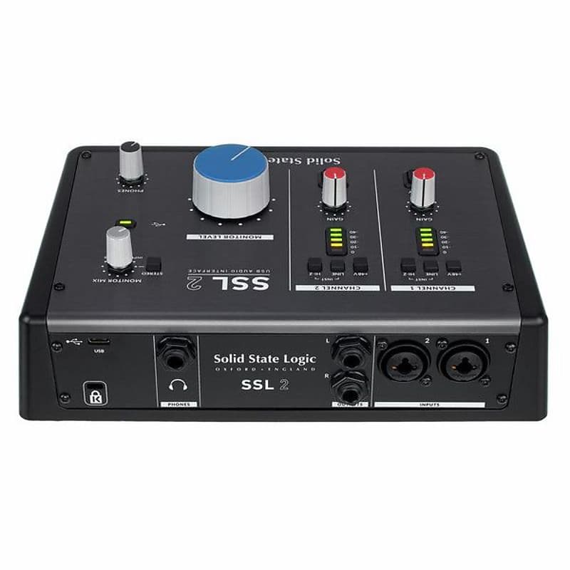 SSL2+ | USB 2X2 AUDIO INTERFACE W/ MIDI I/O & MIC, LINE