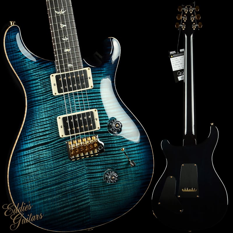 Prs Custom 24 Cobalt Blue Reverb