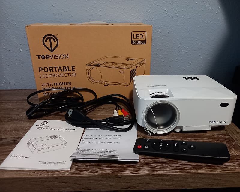 topvision t21 projector manual