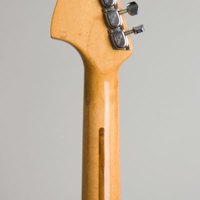 Fender  Mustang Solid Body Electric Guitar (1979), ser. #S 823784, original black tolex hard shell case. image 6
