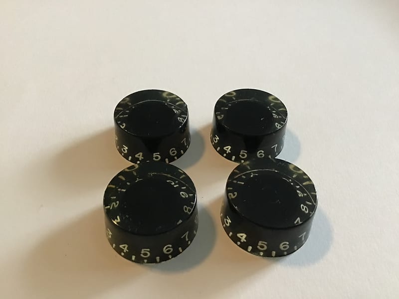 Gibson Vintage Black Barrel Speed Knobs Les Paul Reverb Deutschland