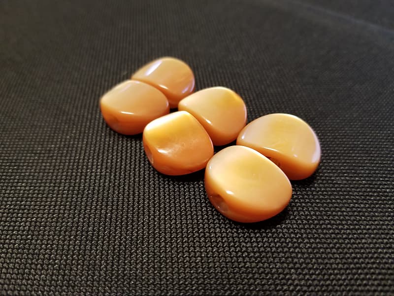 Hipshot Amber Guitar Tuner Buttons Reverb