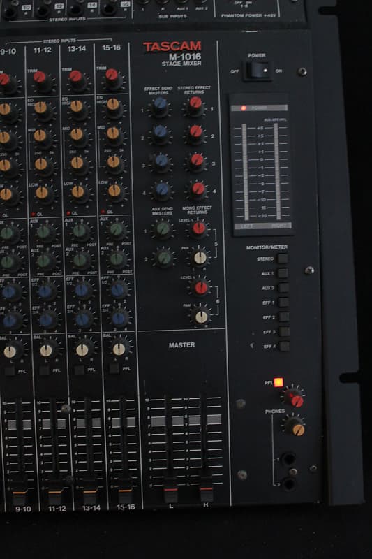 TASCAM M-1016 | Reverb