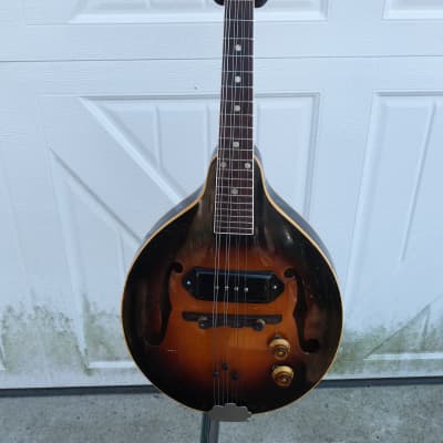 Gibson mandolin em 150 1955 sunburst image 1