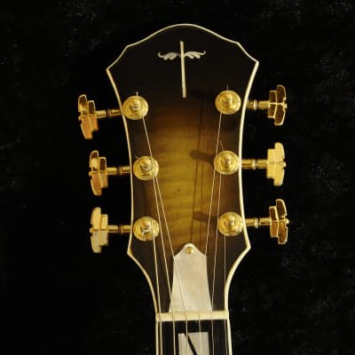 Cross Guitars GeFellers- Handbuilt Archtop 2017 - Smoky Gloss Sunburst image 2
