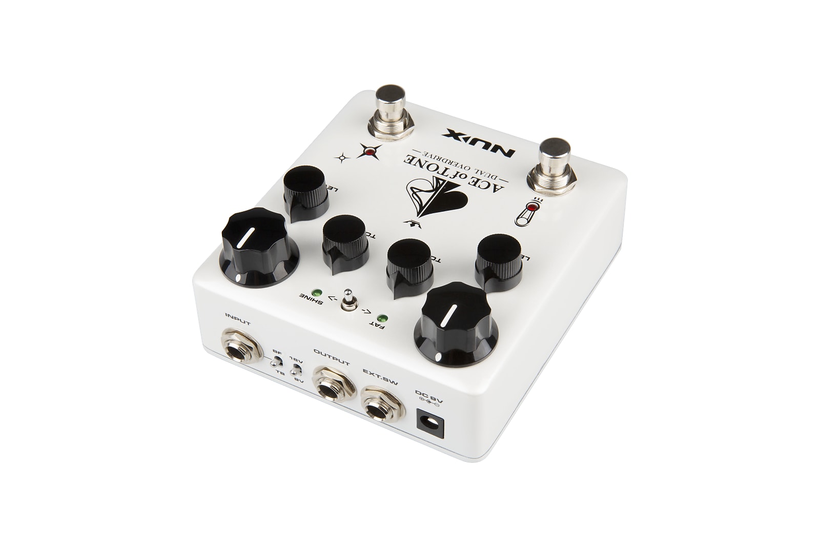 NuX NDO-5 Ace of Tone Dual Overdrive Verdugo Series Effects Pedal