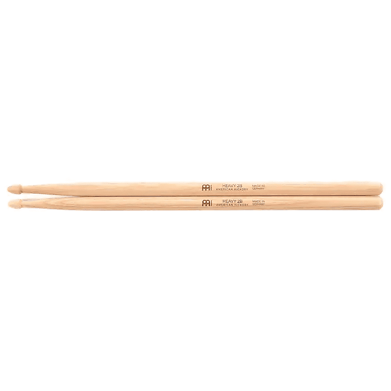 Meinl SB110 Heavy 2B Wood Tip Drum Sticks image 1