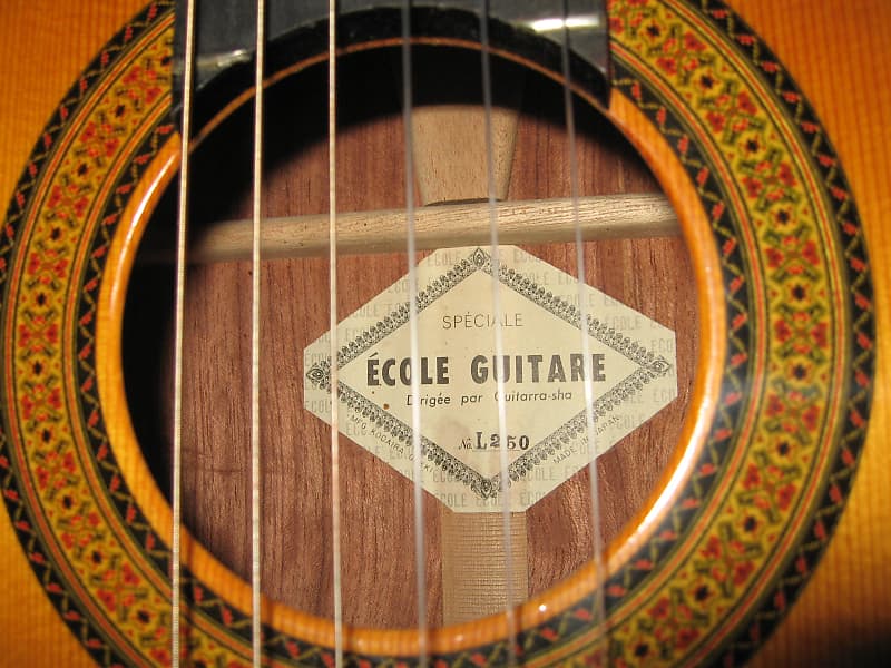 RARE 630mm Scale Classical Guitar by Ecole Eichi Kodaira in | Reverb