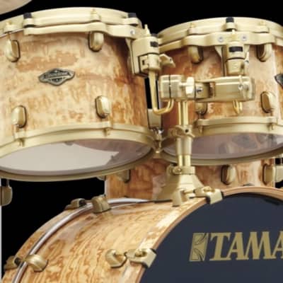 Tama  Limited Edition Tama 10/12/14/16/22 Starclassic Walnut/Birch Drum Set Kit inGloss Natural Tamo image 2