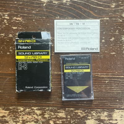 Roland SN-R8-01 Contemporary Percussion 1990s - Black