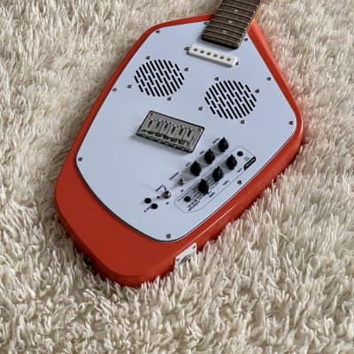Vox Apache 2  Electric Guitar Salmon Red w/ Free Digitech Trio Pedal image 2