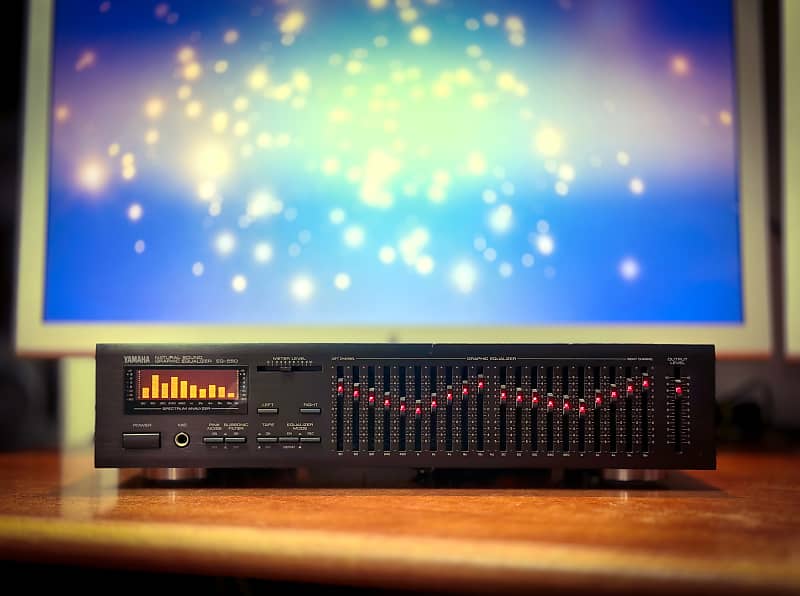 Yamaha EQ-550 RaRe Vintage Stereo Graphic Equalizer  			