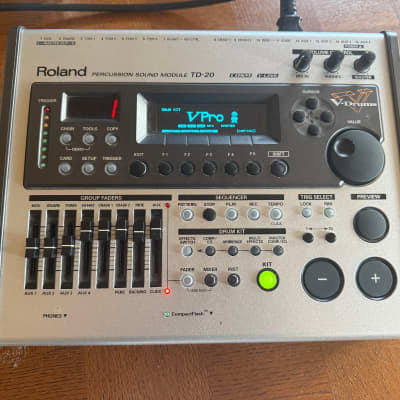 Roland Td20 VDrum Module Brain td20 WITH WOT TECH OLED UPGRADE