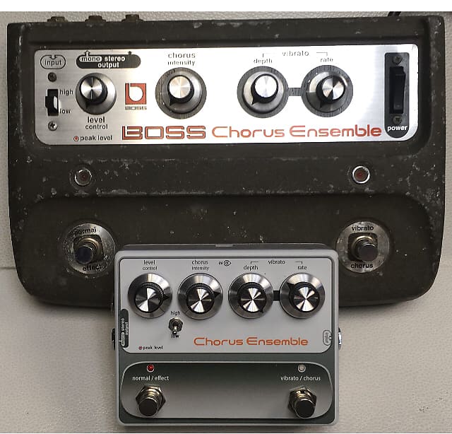 Boss Ce-1 Ce 1 Chorus Ensemble Clone Mn3002 Pedal Guitar + | Reverb