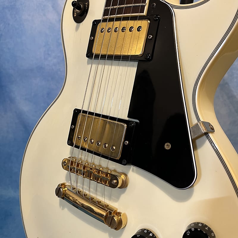 Greco EG-550 1990 Vintage White Les Paul Custom Made in Greco EG-550 1990 Vintage White Les Paul Custom Made in