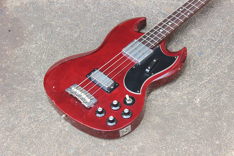 1975 Greco EB-420 Vintage SG Bass (Made in Japan) | Reverb Australia