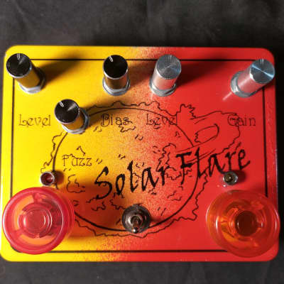 SAE Effects Solar Flare - 2 in 1 Fet Drive Booster and Fuzz Face style guitar pedal image 1