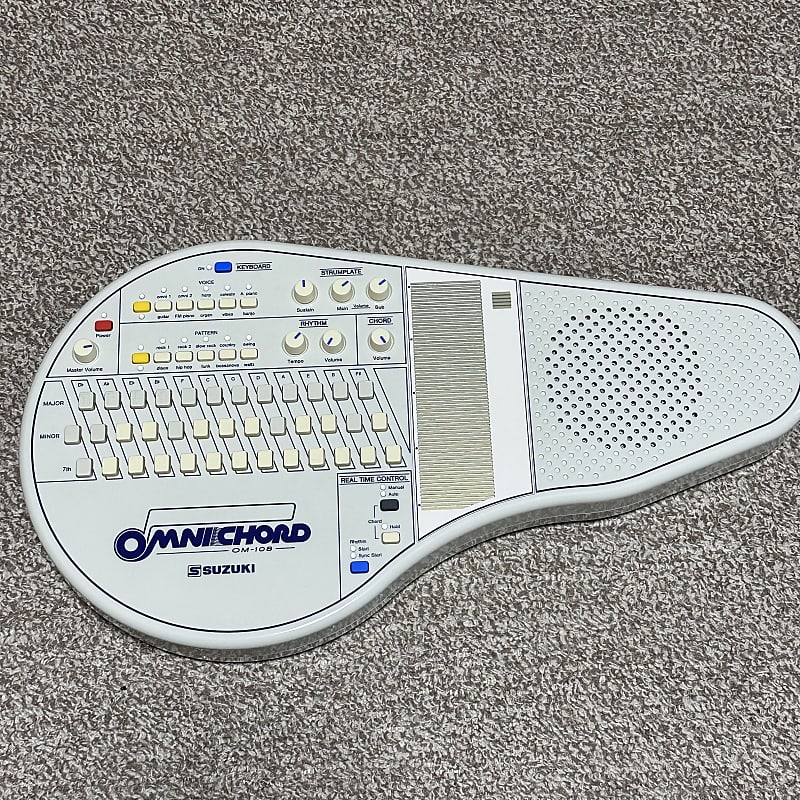 Suzuki OM108 Portable Omnichord Electronic Instrument Reverb UK