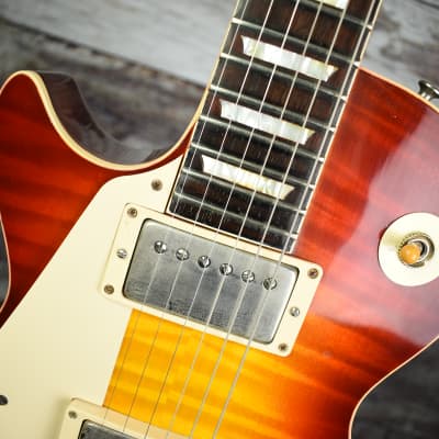 1956 Gibson Les Paul Conversion JR. to Standard Lefty Sunburst image 3