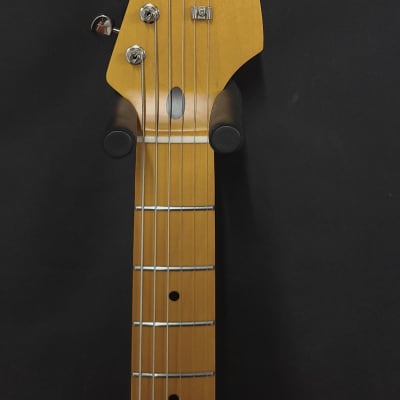 Custom Fender Squier Stratocaster Active Pups Light Relic Gilmour Inspired Black Strat Nitro Neck image 5