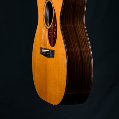 Huss and Dalton OM-C Thermo-Cured Adirondack Spruce and Indian Rosewood NEW image 13