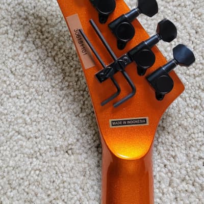 Kramer Original SM-1 Electric Guitar, Orange Crush, New Gig Bag image 7