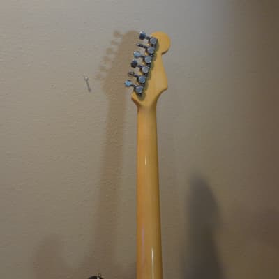 FENDER Stratocaster Left Handed Made In Japan 1984 - 1987 Black image 5