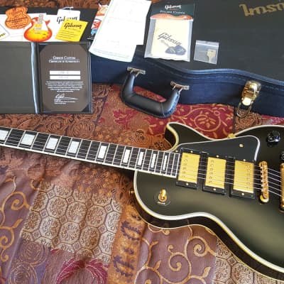 Gibson Custom Shop '57 Les Paul Custom Black Beauty Reissue 2006 