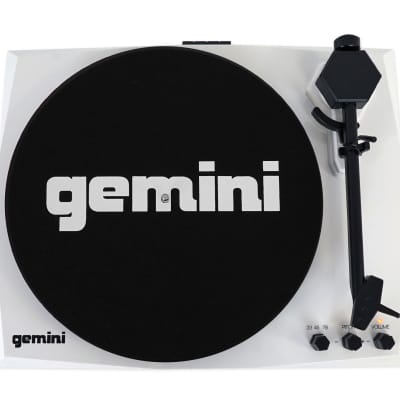 Gemini TT-900 Vinyl Record Player Turntable w/Bluetooth+Dual Speakers TT-900BW image 8