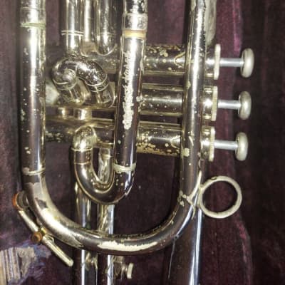 Selmer Signet Cornet, USA, Good Playing Condition, Fair Physical Condition image 4
