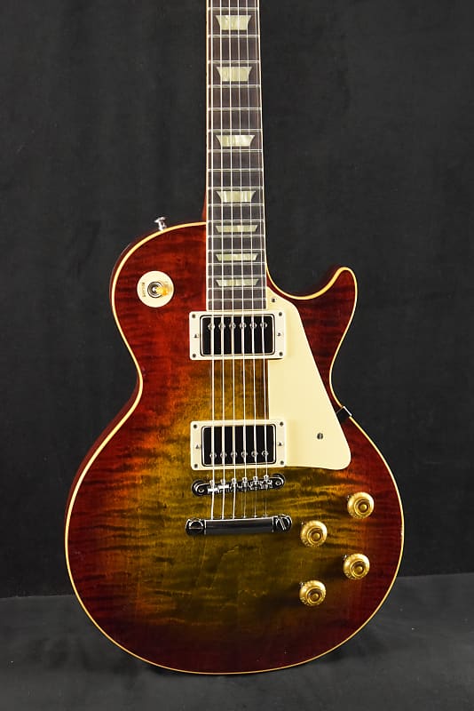 ギター Gibson Custom Lespaul '59 Reissue Gibson Custom Shop '59 Les Paul Reissue Cherry Red 2010