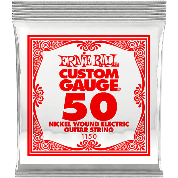Single Ernie Ball Nickel Wound Electric Guitar .050 image 1