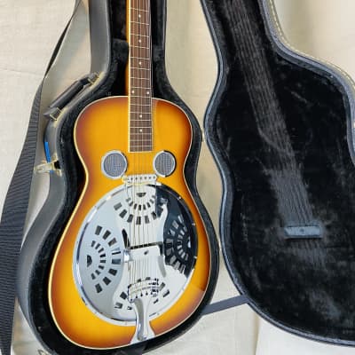 Regal (Dobro) Regal Studio Series Resophonic Guitar 1990’s Vintage Sunburst image 17