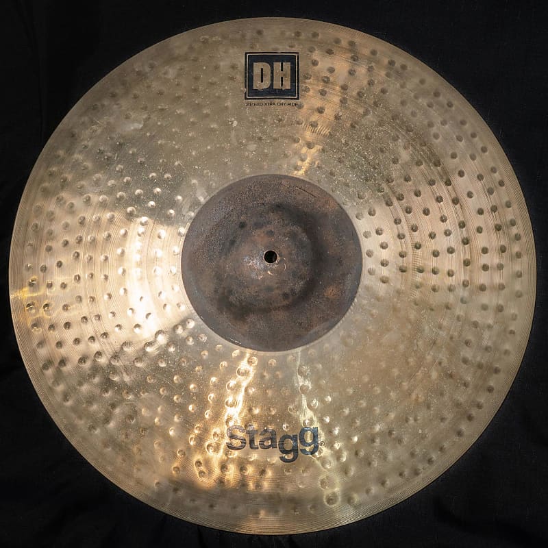 Stagg Dualhammered 21" Extra Dry DH Exo Ride Cymbal *Store Reverb
