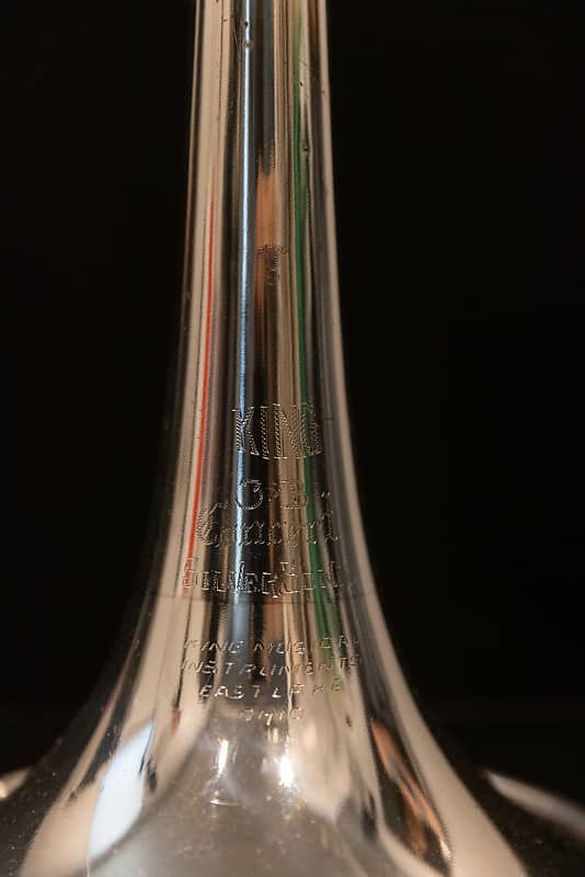 King 3B Silversonic w/ trigger Trombone 1969 Sterling Reverb